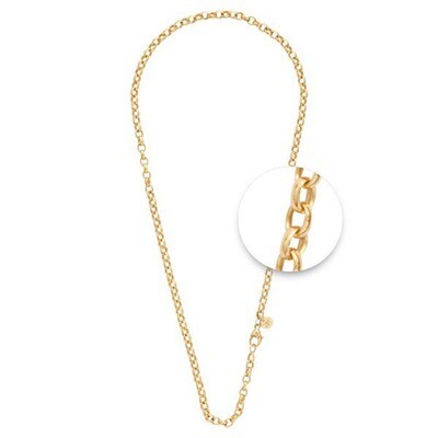 Nikki Lissoni Gold-Plated 4mm X 90cm 36in Chain NR02G90, MPN: NR02G90, 8718627463697