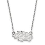 University of New Mexico Small Pendant with Chain Necklace 14k White Gold 4W008UNM-18, MPN: 4W008UN…