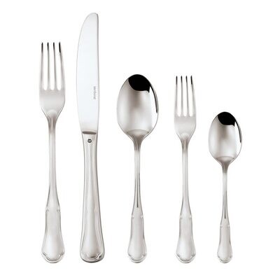 Sambonet Petit Baroque 5 Piece Place Setting Solid Handle 52597-93, MPN: 52597-93,