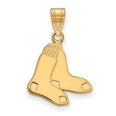 Boston Red Sox Medium Pendant 14k Yellow Gold 4Y045RSO, MPN: 4Y045RSO, 886774882444