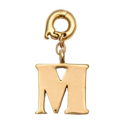 Nikki Lissoni M Charm Gold-Plated D1129GSM, MPN: D1129GSM, 8718819239024