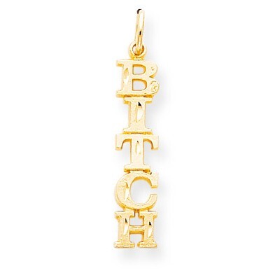 5-Lettered Talking Charm 10k Gold 10C488, MPN: 10C488, 883957585642