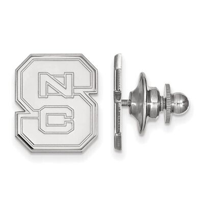 North Carolina State University Lapel Pin 14k White Gold 4W011NCS, MPN: 4W011NCS, 886774838625