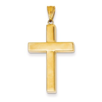 Hollow Cross Pendant 14k Gold K4995, MPN: K4995, 886774366838