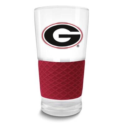 Collegiate Univeristy of Georgia Score Pint Glass GM26126-UGA, MPN: GM26126-UGA, 737538499258