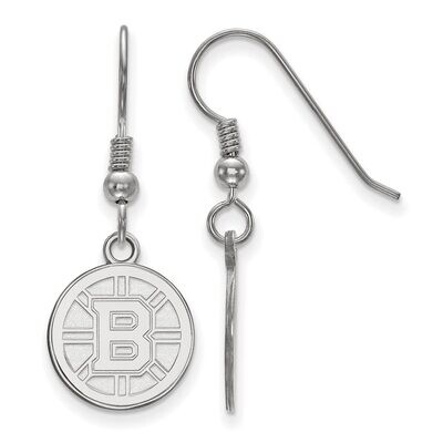 Boston Bruins Small Dangle Earring Wire Sterling Silver SS007BRI, MPN: SS007BRI, 886774957616