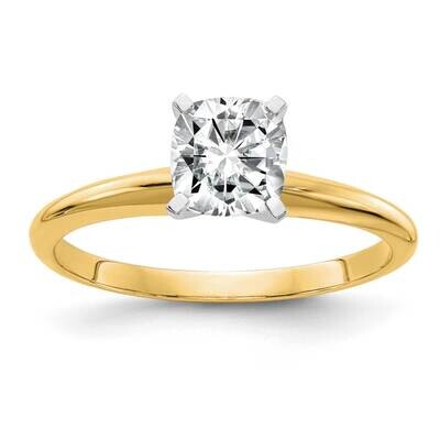 1ct. G H I True Light Cushion Moissanite Solitaire Ring 14k Gold YGSH13C-12MT, MPN: YGSH13C-12MT, 1…