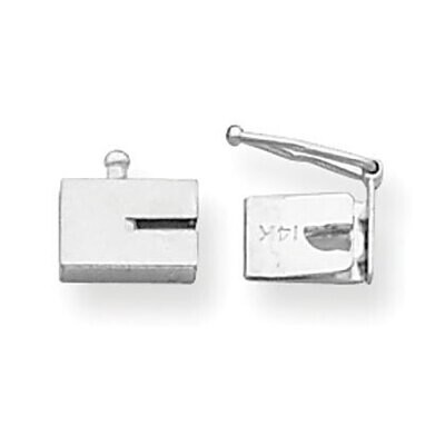 Replacement Tongue for Box Clasp 14k White Gold WG1830X, MPN: WG1830X,