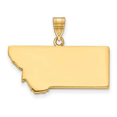 Mt State Pendant Bail Only 14k Gold XNA707Y-MT, MPN: XNA707Y-MT, 886774754086