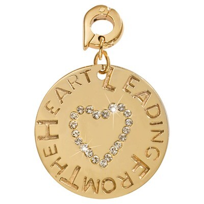 Nikki Lissoni Leading From The Heart Charm Gold-Plated 25mm D1067GL, MPN: D1067GL, 8718819232308