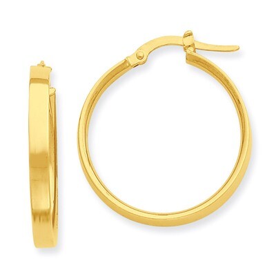 Hoop Earrings 14k Gold PRE553, MPN: PRE553, 883957325927