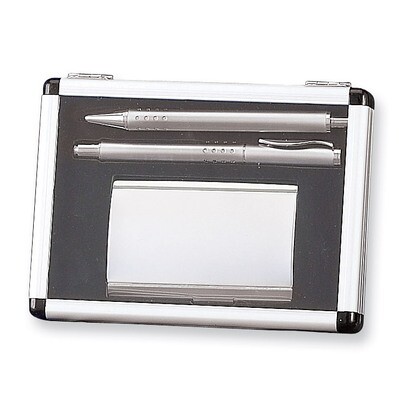 Ballpoint Pen, Roller Pen &amp; Business Card Holder Set GM2699, MPN: GM2699, 788089104313