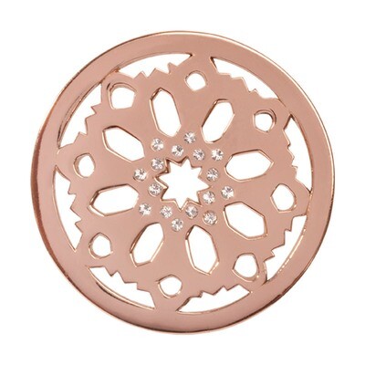 Nikki Lissoni Moroccan Beauty Rose Gold-Plated 33mm Coin C1274RGM, MPN: C1274RGM, 8718627467695
