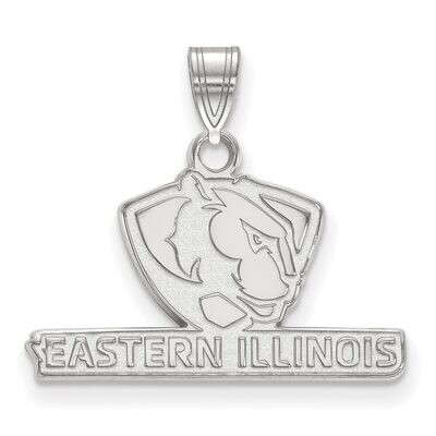 Eastern Illinois University Small Pendant 14k White Gold 4W001EIU, MPN: 4W001EIU, 886774823836
