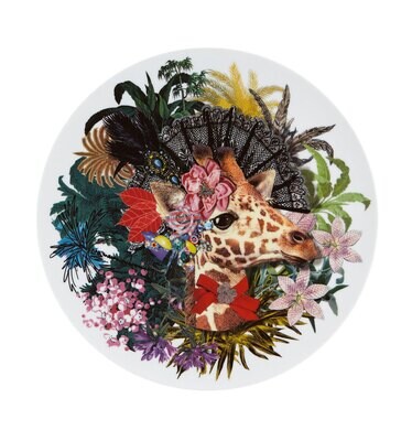 Vista Alegre Christian Lacroix Love Who You Want Charger Plate Jungle Dona Jirafa, MPN: 21125834,
