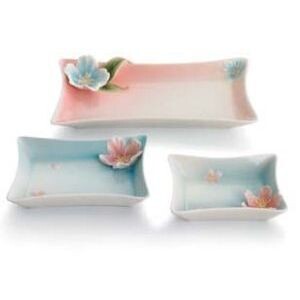 Franz Porcelain Sakura Flower Small Dessert Plate FZ01585C, MPN: FZ01585C,