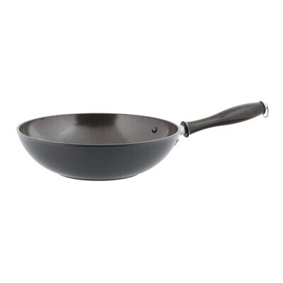 Sambonet Quarzo Nero Nonstick Spadella Wok Grey 11 Inch 118 Oz. 3.6 Qts 51013-28, MPN: 51013-28, 79…