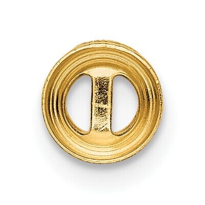 Round Bezel .25ct. Setting 14k Yellow Gold YG160, MPN: YG160,
