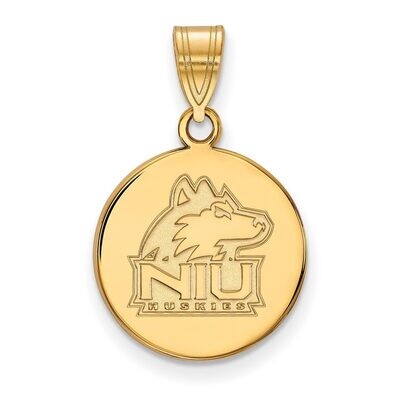 Northern Illinois University Medium Disc Pendant 10k Yellow Gold 1Y034NIU, MPN: 1Y034NIU, 886774815…