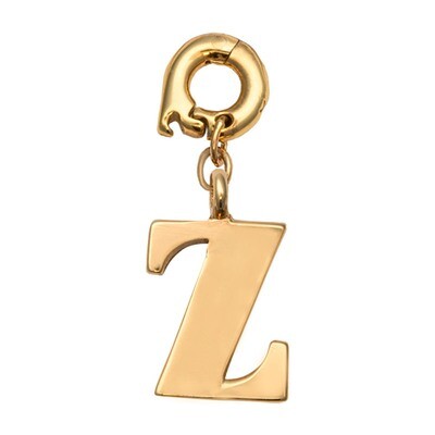 Nikki Lissoni Z Charm Gold-Plated D1129GSZ, MPN: D1129GSZ, 8718819239154