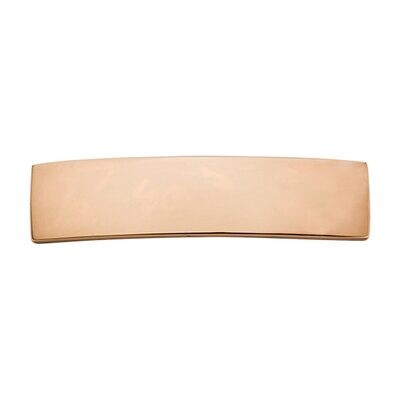 Nikki Lissoni Rose Gold-plated Medium Tag of 42 x 9 mm T1009RGM, MPN: T1009RGM, 8719075306864