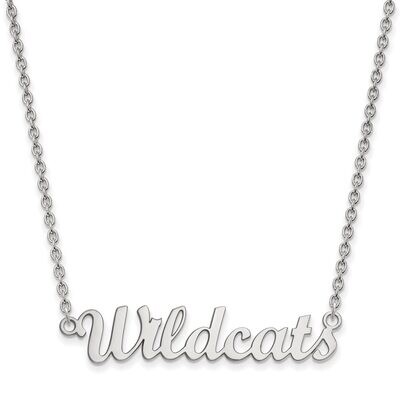 Kansas State University Medium Pendant with Chain Necklace Sterling Silver SS065KSU-18, MPN: SS065K…
