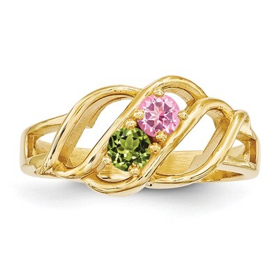 14k Yellow Gold Ring Family &amp; Mother XMR5/2GY, MPN: XMR5_2, 191101538889