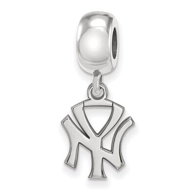 New York Yankees Bead Charm Small Dangle Sterling Silver SS056YAN, MPN: SS056YAN, 886774631479