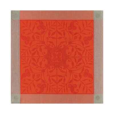 Le Jacquard Francais Venezia Cornelian Napkin 22 x 22 Inch Set of 4, MPN: 20085,