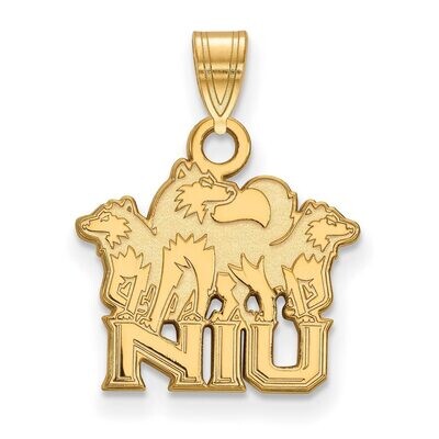 Northern Illinois University Small Pendant 10k Yellow Gold 1Y019NIU, MPN: 1Y019NIU, 886774811475