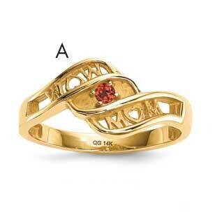 14K Family Jewelry Ring Genuine XMR66/1GY, MPN: XMR66_1--6, 191101539503