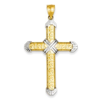 Cross Pendant 14k Gold D3564, MPN: D3564, 886774618562