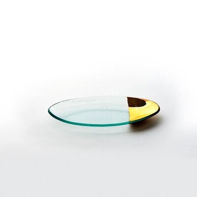 Annieglass Mod Small Oval Server Gold, MPN: MD150G, UPC: