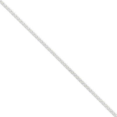 20 Inch 2.5mm Round Spiga Chain Sterling Silver QSP060-20, MPN: QSP060-20, 883957081427