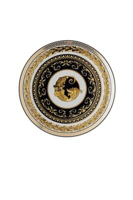Versace Virtus Alphabet G Bread &amp; Butter Plate 6 2/3 Inch, MPN: 19335-403737-10217, 790955173514