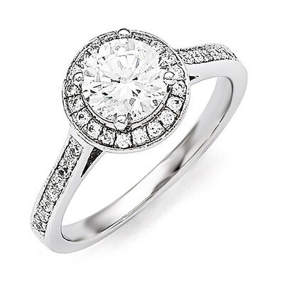 Ring Sterling Silver &amp; Cubic Zirconia QMP246, MPN: QMP246, 886774297828