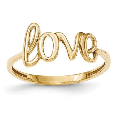 Love Ring 14k Gold Polished K5742, MPN: K5742, 886774570426