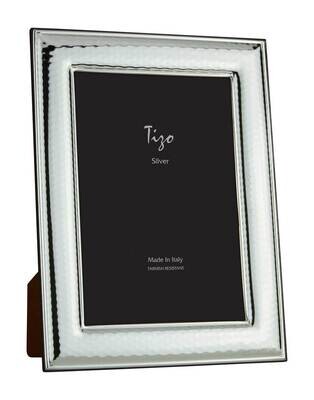 Tizo 5 x 7 Inch Hammer Site Silverplated Picture Frame 1101-57, MPN: 1101-57,