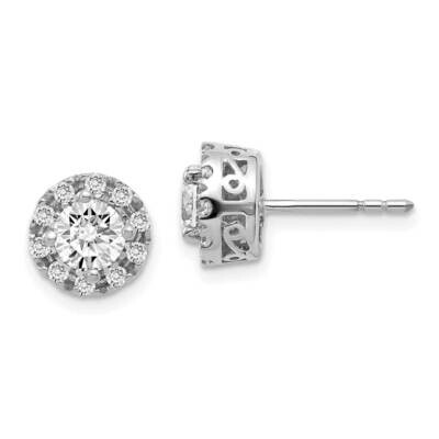 Stud Plus Lab Grown Diamond SI1/SI2 G H I Earrings 14k White Gold EM5483-025-WLG, MPN: EM5483-025-W…