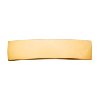 Nikki Lissoni Gold-plated Medium Tag of 42 x 9 mm T1009GM, MPN: T1009GM, 8719075306857