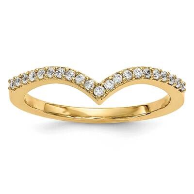 Diamond V Ring 14k Gold Y13740AAA, MPN: Y13740AAA,