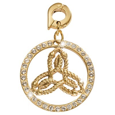 Nikki Lissoni Inner Strength Charm Gold-Plated 25mm D1064GL, MPN: D1064GL, 8718819232261