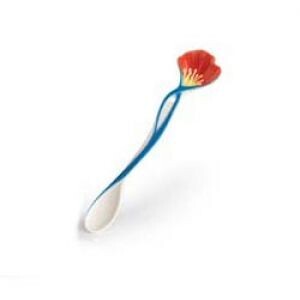 Franz Porcelain Summer Poppy Spoon FZ02647S, MPN: FZ02647S,