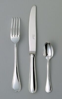 Chambly Perles Dessert Salad Fork - Silver Plated