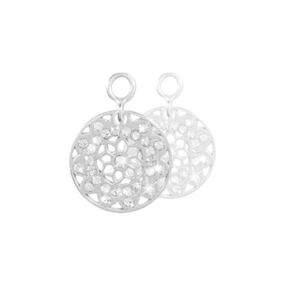 Nikki Lissoni Vintage Flower 2 Pieces Silver-Plated 14mm Earrings EAC2041S, MPN: EAC2041S, 87188192…