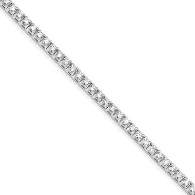 9.00ctw. Near Colorless Moissanite 4 Prong Tennis Bracelet 14k White Gold X2046WMT, MPN: X2046WMT, …