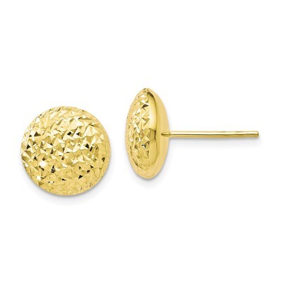 Leslie&#39;s Diamond-cut Post Earrings 10k Gold HB-10LE282, MPN: 10LE282, 886774569079