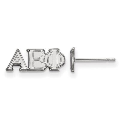 Alpha Epsilon Phi Extra Small Post Earrings Sterling Silver SS005AEP, MPN: SS005AEP, 886774599250