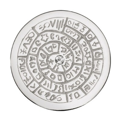 Nikki Lissoni Ancient Scripts For Good Luck Silver-Plated 33mm Coin C1275SM, MPN: C1275SM, 87186274…
