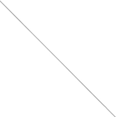 0.80mm Round Snake Chain 30 Inch 14k White Gold WSNA060-30, MPN: WSNA060-30, 886774434148